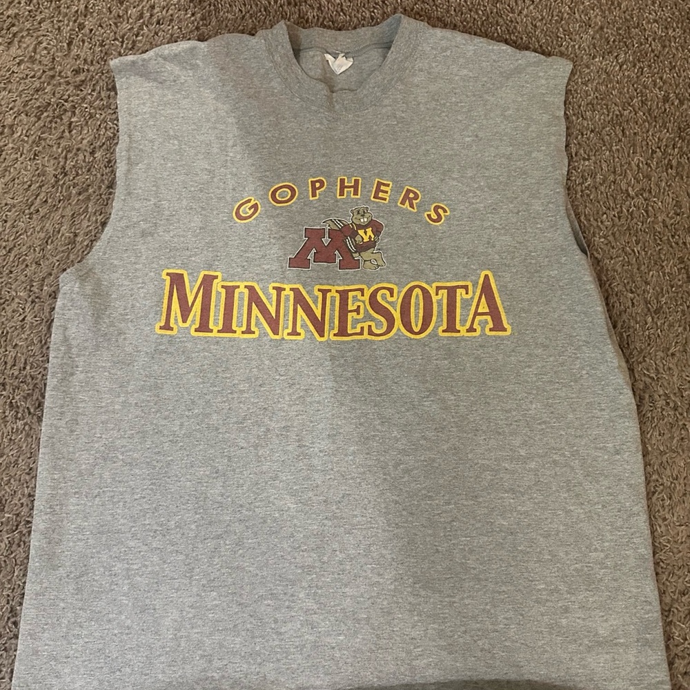 Gray Minnesota Gophers Men’s Tank Top